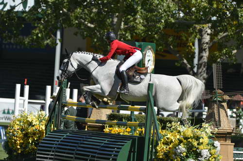Spruce-Meadows-9-4-13-7083-PenelopeLeprevost-DameBlancheVanArenberg-FRA-DDeRosaPhoto