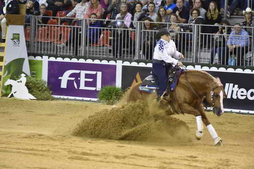 WEG-Reining-8-30-14-0000702-MandyMcCutcheon-YellowJersey-USA-DDeRosaPhoto