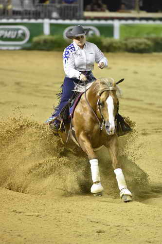 WEG-Reining-8-30-14-0000708-MandyMcCutcheon-YellowJersey-USA-DDeRosaPhoto